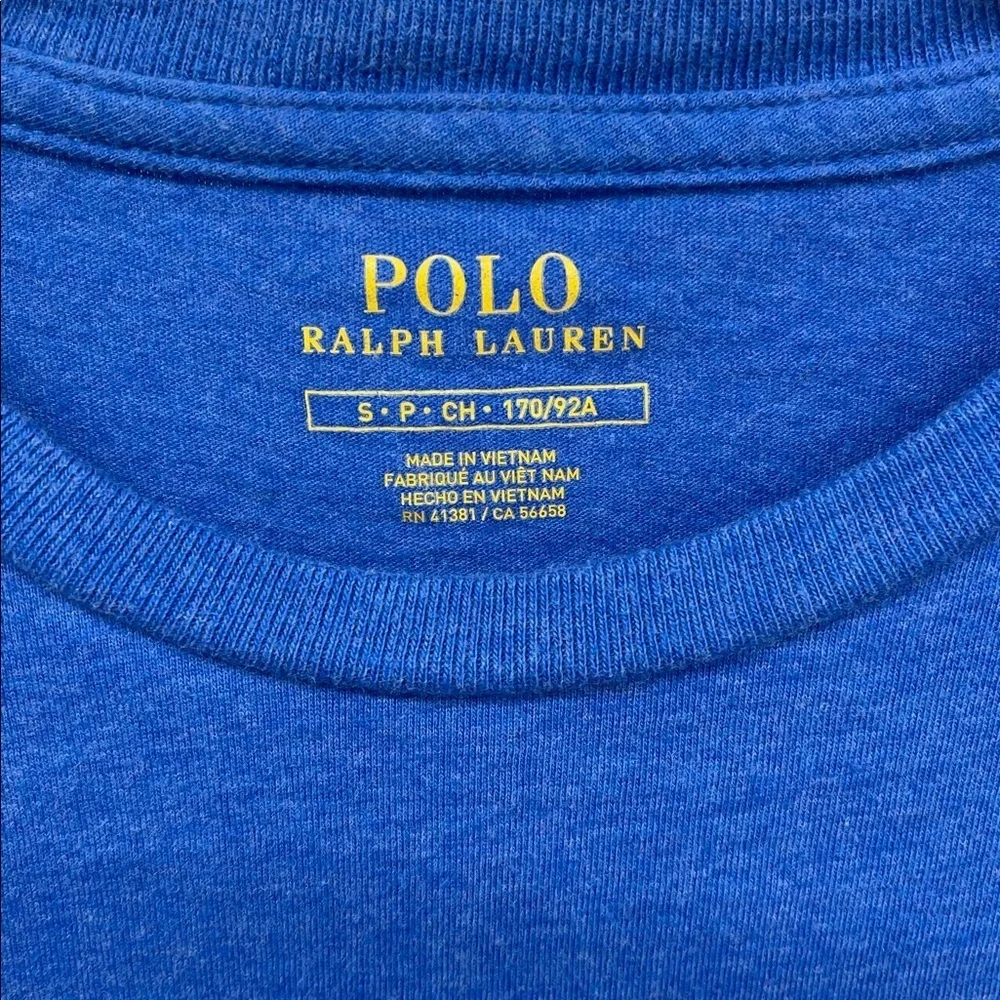 NWOT Polo Ralph Lauren Blue Shirt Size Small